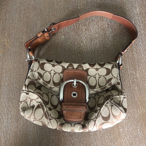 Coach Handbags - Authentic Coach Tan Shoulder bag